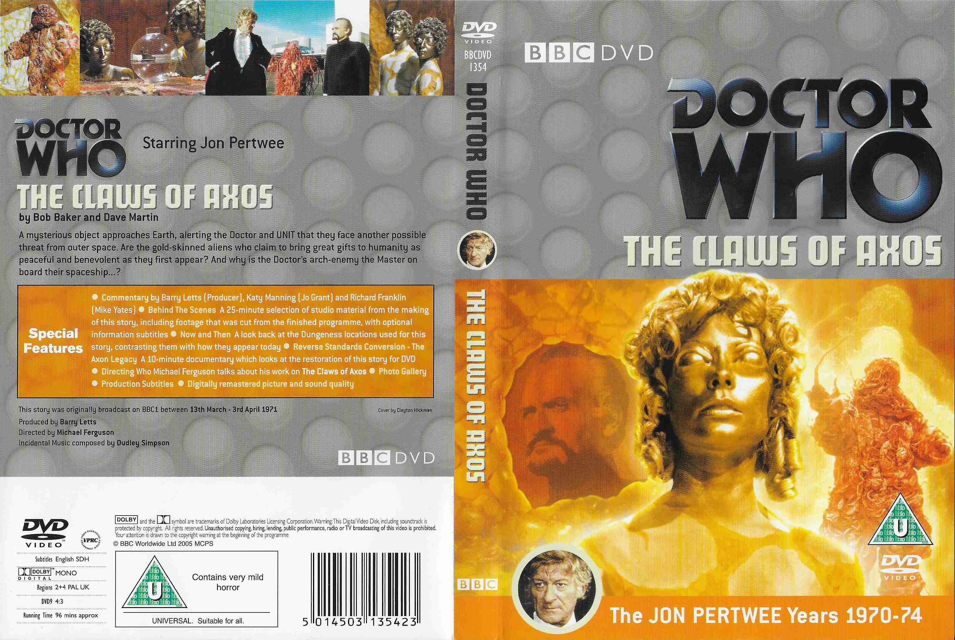 Back cover of BBCDVD 1354